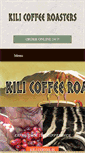 Mobile Screenshot of kilicoffeeroasters.com